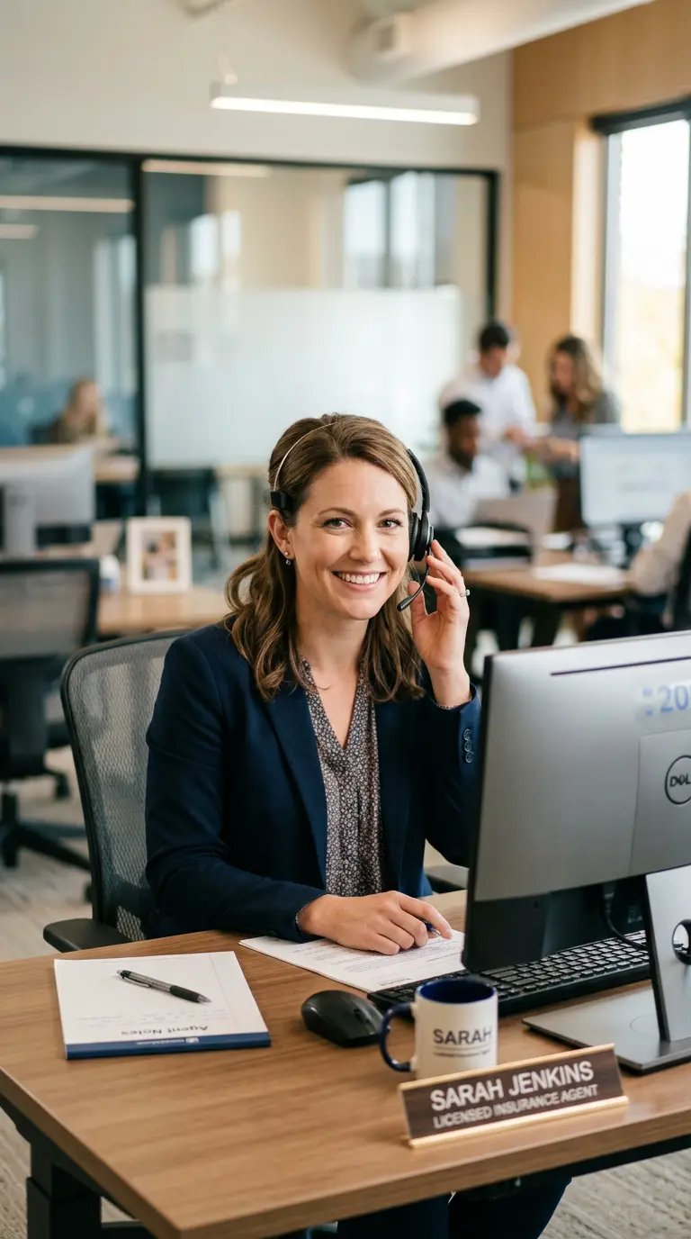 Licensed insurance agent ready to help